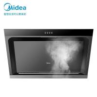 美的(Midea)抽油烟机CXW-200-J15 侧吸式17m³大吸力油烟机单机 家用厨房易清洁面板抽烟机