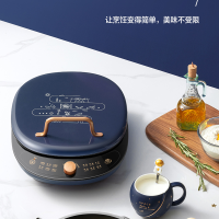 美的(Midea)电饼铛家用精准控温煎烤机蛋饼机深盘大口径手柄煎饼铛三明治机早餐机JK30M4-700