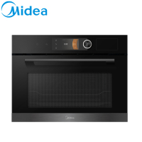 美的(Midea)嵌入式微蒸烤炸F5一体机烤箱F5 智能家电TFT彩屏搪瓷内胆 智能微蒸烤四合一 BG50F5W