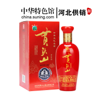 [中华特色]河北供销馆 贯头山 38度3年老窖 500ml单瓶装 浓香型白酒 中华老字号非物质文化遗产 唐山迁安特产