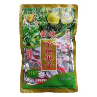 【中华特色】梅州助农馆 蜜饯金柚果脯 柚皮糖柚子皮 休闲食品 蜜饯金柚果子 210g/袋 华南