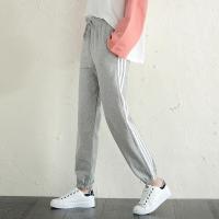 运动裤女宽松大码灯笼裤韩版长裤休闲裤女家居收口长裤
