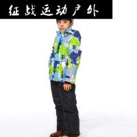儿童滑雪服套装冬季户外单双板滑雪衣防风防水加厚保暖男滑雪衣裤