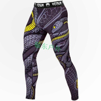 毒液紧身裤男冬季PRO篮球裤跑步运动训练健身速干压缩防磨打底裤ufc综合训练格斗散打泰拳搏击比赛裤