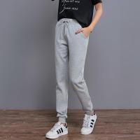 春款小脚运动裤女哈伦长裤卫裤女休闲裤加长修身显瘦大码宽松