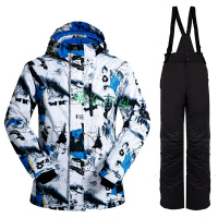 滑雪服套装男防寒保暖套装女户外防风防水运动滑雪服