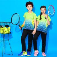 儿童款乒乓球衣网球羽毛球服套装