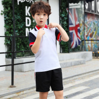 夏季小学校服休闲儿童POLO衫宽松T恤童装儿童套装