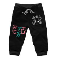 埃罗芒阿老师和泉纱雾异次元沙滩裤我的妹妹动漫休闲短裤七分裤