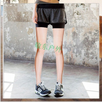 短裤瑜伽服女套装短裤健身服女士运动跑步显瘦速干裤