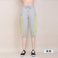 夏款七分裤女大码宽松运动休闲薄款显瘦女中裤韩版