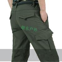 户外战术裤男宽松大码多袋裤工装裤防水防风作训裤加绒作战裤秋冬军迷服饰