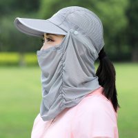 帽子男夏天棒球帽休闲韩版鸭舌帽潮人防晒遮阳帽潮帽女时尚太阳帽浅灰M(56-58cm)