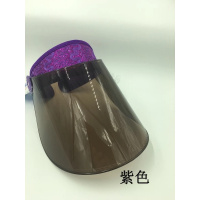 挡风遮雨电动车雨衣搭配防雨帽男女骑行面罩挡雨双帽遮防尘遮阳帽紫色龙纹咖啡色帽板可节