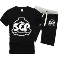 SCP基金会组织收容T恤动漫T恤沙滩裤短袖短裤套装