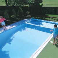 游泳池保温膜PE盖膜全自动泳池汽泡覆盖膜泳池保温盖布儿童婴儿池面积小于30平每平米价格
