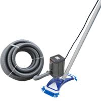 鱼池吸污机游泳池清洗机水下吸尘器小型水池底清理机清洁除污机器