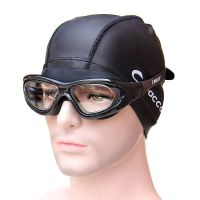 透明泳镜女平光泳镜度数近视泳镜男大框泳镜高清可节