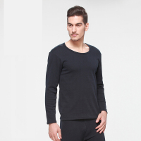 保暖内衣女冬季加厚加绒套装情侣圆领修身秋衣秋裤