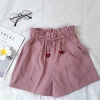 短裤女夏2018新款高腰百搭宽松韩版ulzzang学生休闲裤运动裤