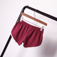 居家运动短裤女夏跑步宽松休闲阔腿大码沙滩裤瑜伽热裤潮