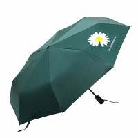 权志龙GD小雏菊太阳伞防晒防紫外线遮阳全自动雨伞女晴雨两用同款