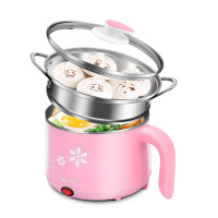 优益Y-DZG1多功能电热锅学生电煮锅老人煮面锅家用电火锅小电蒸锅
