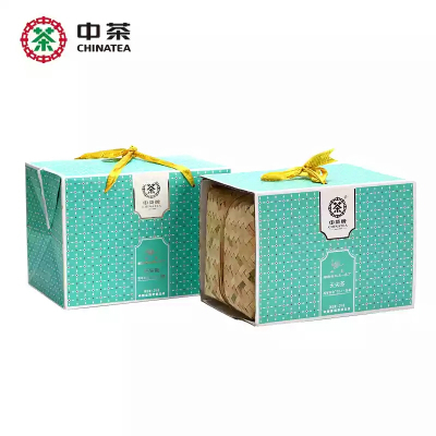 中茶 湖南安化黑茶 2019年天尖茶T2-7经典篓装2kg