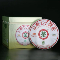 中茶牌云南普洱茶 2020年臻品翡翠大白菜生茶饼提装 (357g*7片)