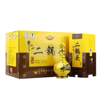 牛栏山二锅头经典黄龙（黄瓷瓶）52度500ml*6瓶整箱 礼盒装清香型白酒