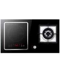 [新品]电气电两用灶一电一气电灶嵌入式电磁炉燃气灶煤气