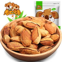 考拉兄弟奶香味巴旦木105g*4袋 坚果炒货 休闲零食