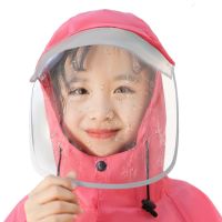 鱼丸 雨衣[儿童雨衣套装防水]儿童雨衣男小学生上学加厚连体套装宝宝雨衣