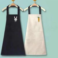 鱼丸 围裙家用厨房防水防油定制工作服可爱日系韩版男女时尚罩衣小清新