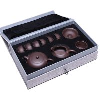 鱼丸 茶具宜兴紫砂壶手工紫泥家用泡茶壶球孔扁玉套装紫沙功夫茶具刻字