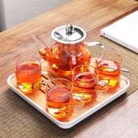 鱼丸 茶具功夫茶具玻璃茶具泡茶壶茶水分离茶杯茶盘茶具套装家用整套