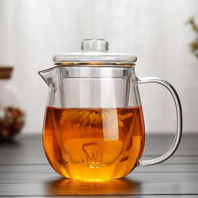 鱼丸 茶具玻璃泡茶壶玻璃茶壶套装组过滤花草茶壶功夫红茶泡茶器