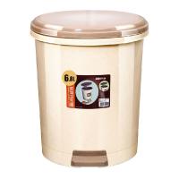 鱼丸 垃圾桶脚踩垃圾桶脚踏家用带盖卫生间厨房客厅卧室带盖大号脚踩式垃圾桶