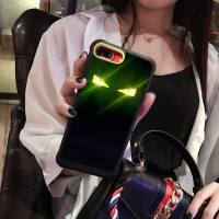 苹果6背夹充电宝小恶魔来电闪光手机壳6sp背夹电池7p抖音潮男女款