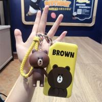 韩国布朗熊充电宝超薄便携可爱女生卡通超萌女款苹果通用移动电源