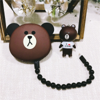 布朗熊12000M卡通充电宝可爱便携创意移动电源苹果安卓手机通用型