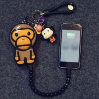 可爱猴子20000毫安充电宝便携卡通小巧移动电源苹果oppo手机通用