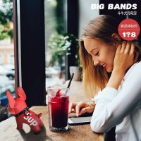 bigbands法斗牛犬手工皮革制造手机通用大容量礼物充电宝移动电源