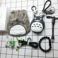 创意卡通龙猫可爱女移动电源12000毫安充电宝萌手机通用迷你个性