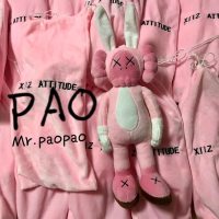 正品XIIZ x KAWS Original 毛绒公仔充电宝 可上飞机便携粉色少女