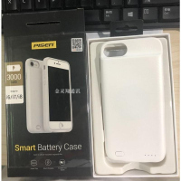 品胜苹果6背夹电池iphone6S/7plus/i8P便携手机无线充电宝薄壳X六