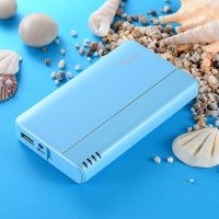 金威澎手机充电宝10000毫安轻薄苹果6s通用聚合物移动电源带线