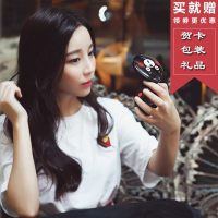 熊本美妆移动电源可爱卡通便携化妆镜充电宝女友闺蜜生日礼物
