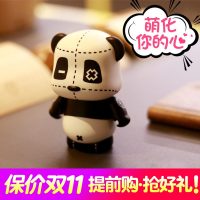 patchpand熊猫公仔迷你少女心可爱充电宝便携超萌创意个性卡通女