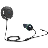 汽车AUX蓝牙接收适配器车载MP3蓝牙免提通话音乐播放手机充电器